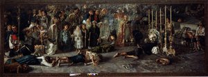 Il voto (Fête en hommage à Saint Pantaléon le 27 juillet à Miglianico en Abruzzes, Italie)