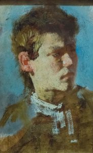 Autoportrait en jeune homme