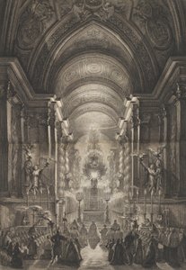 Cérémonie tenue dans la Cappella Paolina, Vatican - Francesco Piranesi