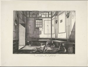 Trepidarium à Pompéi - Francesco Piranesi