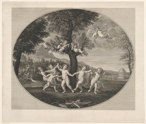 Putti dansant autour d