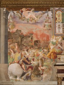 La déroute des Volsques - Francesco Salviati