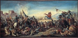Guerre vénéto-austro-ottomane : bataille entre Vénitiens et Turcs à Corfou, Grèce