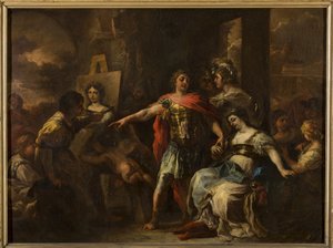 Alexandre et Campaspe, avant 1695