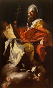 Saint Athanase, de la cathédrale Santa Maria Assunta, Naples