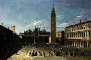 Vue de la Piazza San Marco, Venise