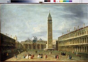 La place Saint Marc à Venise