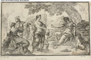 Le Jugement de Pâris - Francesco Trevisani