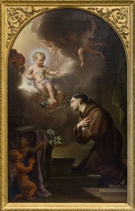 Vision de saint Antoine