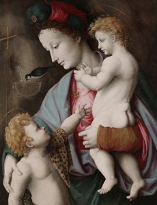Madone et enfant avec Saint Jean