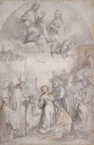 La dernière communion et le martyre de Sainte Lucie