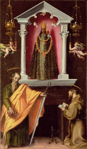 La Madone de Lorette avec Saint Paul et Saint François