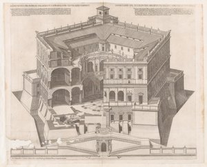 Speculum Romanae Magnificentiae: Palais Farnèse, 16ème siècle