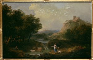 Paysage avec figures