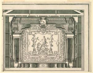 Section Transversale, Proscenium et Rideau, Teatro Filarmonico, Vérone - Francesco Zucchi