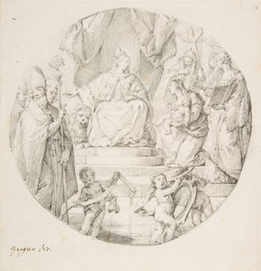 La Noblesse présentant un enfant à Venise, 1709-87