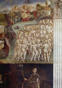 Allégorie du mois de mai, détail du triomphe d