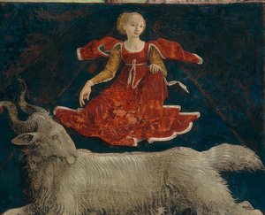 Bélier, signe du zodiaque du mois de mars. Vers 1469/70
