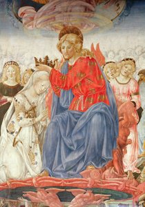 Détail du Couronnement de la Vierge - Francesco di Giorgio Martini