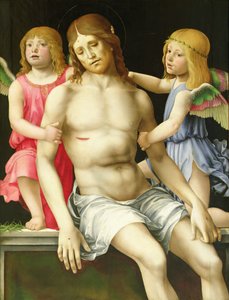 Déposition (Christ mort entre deux anges), vers 1490