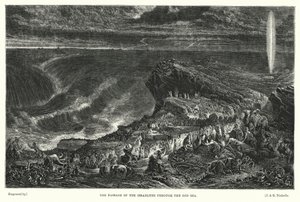 Le passage des Israélites à travers la mer Rouge