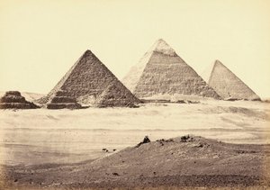 Complexe pyramidal de Gizeh, Égypte