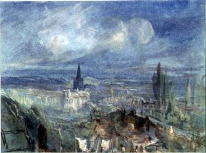 Vue de la ville de Bridgewater, Somerset