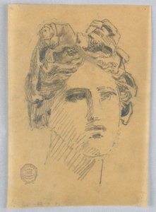 Esquisse de tête de femme