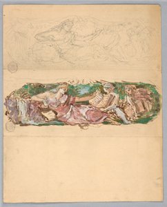Études pour un panneau mural - Francis Augustus Lathrop