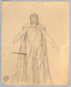 Étude pour le Christ, Chœur de St. Bartholomew, New York - Francis Augustus Lathrop