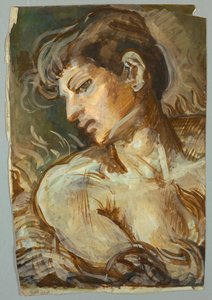 Étude pour Cléopâtre - Francis Augustus Lathrop