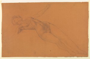 Étude pour "Diane et ses suivantes parmi les constellations"