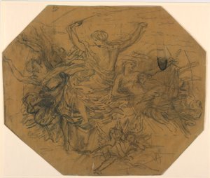 Étude pour "Zodiaque" - Francis Augustus Lathrop