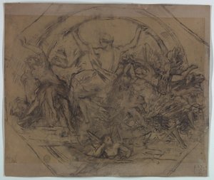 Étude pour "Zodiac" - Francis Augustus Lathrop