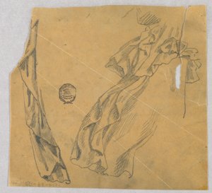 Étude de draperie - Francis Augustus Lathrop