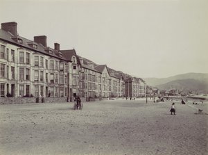Barmouth. Marine Terrace et Esplanade, 1870s