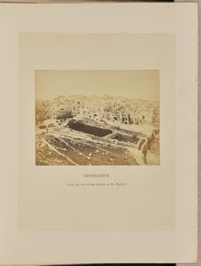 Bethléem depuis le toit de l