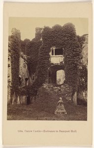 Château de Carew - Entrée de la salle de banquet.