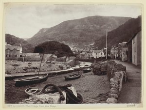Lynmouth, le village depuis le quai - Francis Bedford