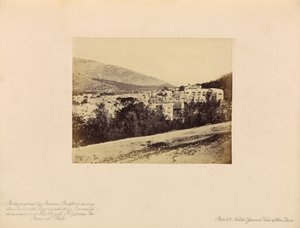 Nablûs - Vue générale de la ville