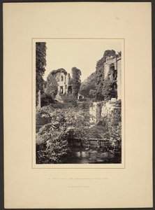 Château de Raglan, vue vers Fountain Court