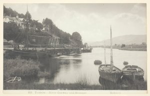 Trefriw - Rivière Conway et vapeur, 1860-94