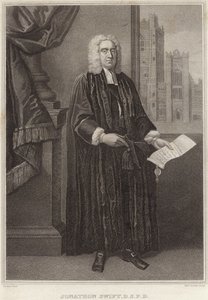 Portrait de Jonathan Swift - Francis Bindon