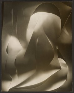 [Abstraction du papier découpé]