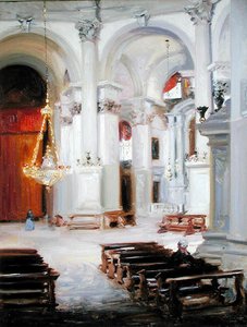 Intérieur de la Salute, Venise
