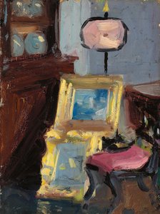 Intérieur avec une Chaise