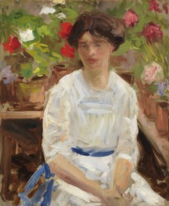 Dame en blanc - Francis Campbell Boileau Cadell