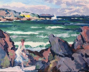 Vent du nord, Iona (Le baigneur) - Francis Campbell Boileau Cadell