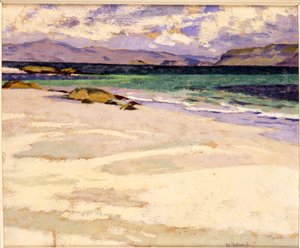 La plage blanche, Iona - Francis Campbell Boileau Cadell