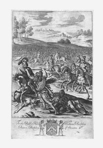 Camilla tuant Aunus, 1653 - Francis Cleyn
